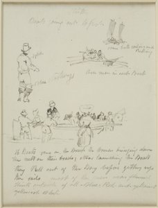 ಟರ್ಕಿ ಮೀನುಗಾರಿಕೆ ದೋಣಿಗಳು by John Wilson Carmichael
